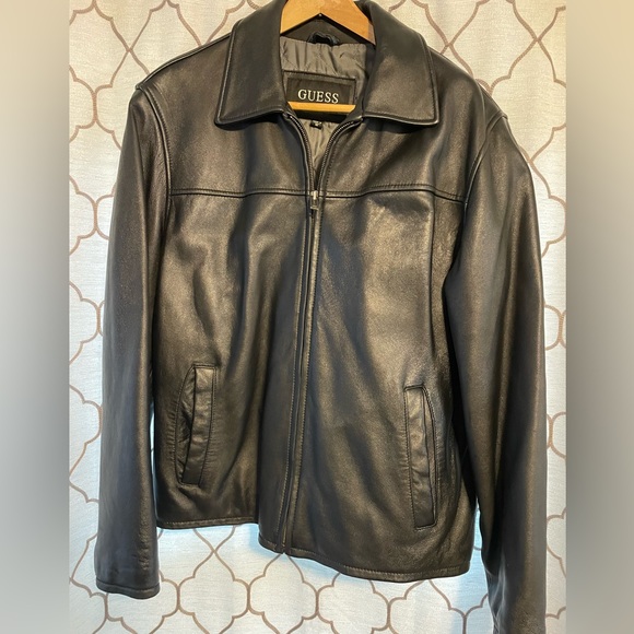 Medium Guess leather jacket - Picture 1 of 4